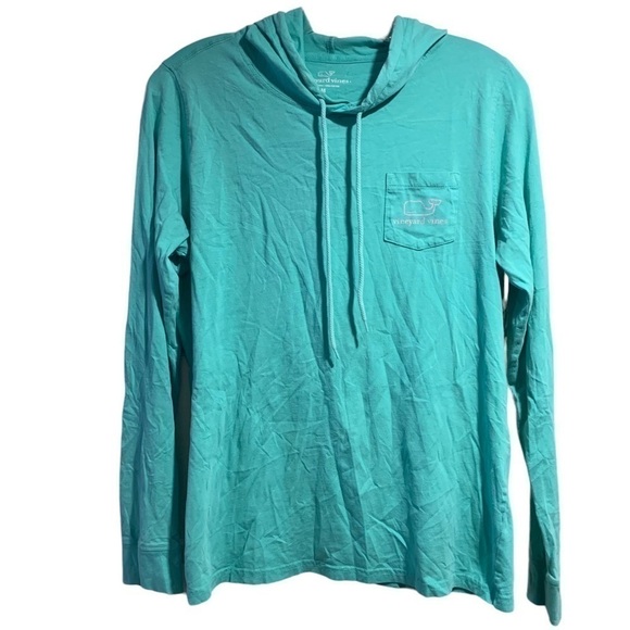 Vineyard Vines Long Sleeve Cotton Hoodie - Picture 7 of 8